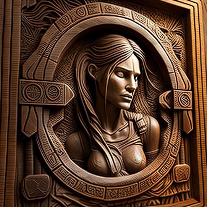 3D модель Гра Tomb Raider Legend (STL)